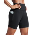 thumbnail image 1 of Shorts CRZ YOGA Butterbreeze Cintura Alta 15 cm con Bolsillos Negro S, 1 of 7