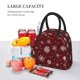thumbnail image 5 of Disketp Romantic white snowflakes Bolsa Térmica para Almuerzo, Lonchera con Abertura Amplia y Gran Capacidad, Organizador Reutilizable para Mujeres, Hombres y Adultos, 5 of 6