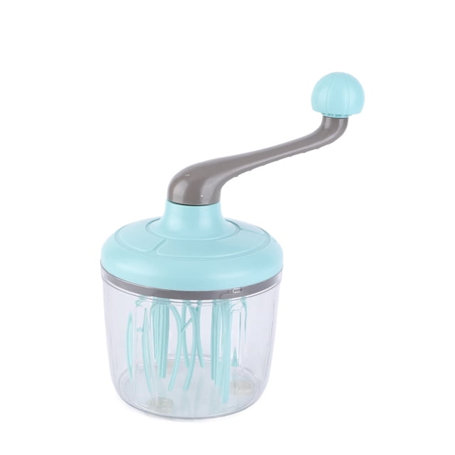Ergonomic Hand-Cranked Cream Whisk with Detachable Handle, Non-Slip Base, and Multi-Axis Stirring Rods for Efficient Baking and Kitchen Use