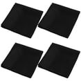 thumbnail image 4 of GOOHOCHY Juego de 4 servilletas de tela de poliéster negro de 43 x 43 cm, lavables, reutilizables y para cóctel, para bodas, fiestas, banquetes y decoración navideña., 4 of 8