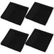 thumbnail image 4 of GOOHOCHY Juego de 4 servilletas de tela de poliéster negro de 43 x 43 cm, lavables, reutilizables y para cóctel, para bodas, fiestas, banquetes y decoración navideña., 4 of 8