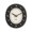 Black, variant on Indoor Decoration Wall Clock Living Room Corridor Study Room Personalized and Creative Color Modern Clock, 33.5 * 38cm