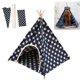 thumbnail image 5 of Cama Para Perros Casa De Juegos, Carpa Para Mascotas Para Interiores Y Exteriores Carpa Para Mascotas De Lona Fácil De Instalar Y Operar Lavable Para Jardines Para Balcones Para ANGGREK Foldable Pet Tent, 5 of 7