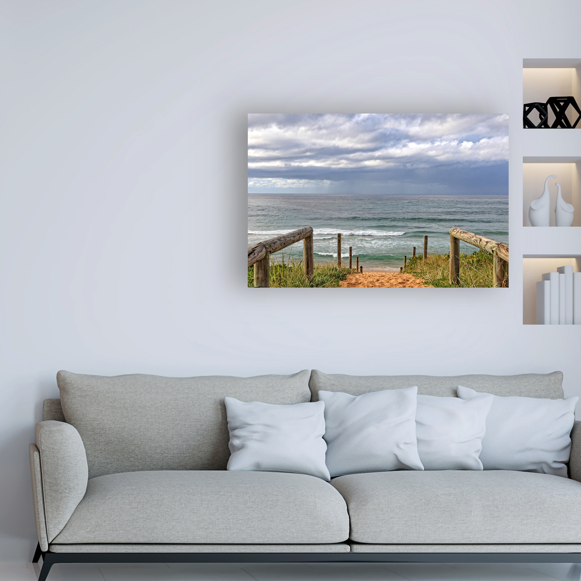Trademark Fine Art 'BC Time to chill' Canvas Art by Beata Czyzowska Young