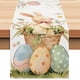 thumbnail image 1 of Caminos de Mesa de Pascua con Huevo de Conejo,Camino de Mesa Elegantes de Conejos de Pascua,Easter Decoration con Estamp de Bunny, 1 of 3