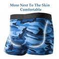 thumbnail image 3 of Xmarks Men's Active Camouflage Underwear - Sport Soft Performance Boxer Briefs, 3 of 8