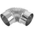 thumbnail image 3 of OFFIGAM Stainless Steel Elbow Pipe for Stove Exhaust Ventilation, Indoor and Outdoor Use, Easy Installation, 3 of 10