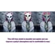 thumbnail image 3 of Moyic Demon Slayer Tanjirou Máscara Sabito Mascarilla Anime Máscaras Makomo Cosplay Máscaras Disfraces de Halloween Máscaras LED Kits de decoración para fiestas Rojo con azul transparente Moyic HA007371-01, 3 of 6