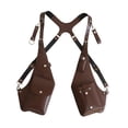 thumbnail image 2 of Bolsa de arnés de hombro steampunk Hombres casuales Mujeres para de cosplay de escenario pesca, 2 of 9