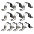 thumbnail image 3 of Corrosion Resistant U Shape Clamp Set For 304 Stainless Steel Pipes 10Pcs, 3 of 8