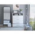 thumbnail image 5 of Miekor Furniture Dresser Atlanta, Bedroom, White W4US0014, 5 of 7