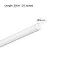 thumbnail image 2 of Varilla redonda de plástico 1/8" de diámetro y 20" de longitud blanca (POM) Varillas de polioximetileno plástico de ingeniería 4 piezas (3mm), 2 of 5