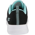 thumbnail image 3 of Skechers Women's Go Walk Joy-15641 Sneaker Black/Aqua 10 Wide, 3 of 5