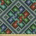 thumbnail image 2 of Ambesonne Ethnic Fabric by the Yard Upholstery, South American Pattern, 1 Yard, Multicolor, 2 of 5