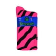 thumbnail image 2 of TCK Sports Krazisox Zebra Stripe Socks (Hot Pink/Black, Small), 2 of 2