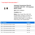 thumbnail image 2 of Automatic Transmission Filter Kit - Compatible with 1972 - 1974 American Motors Javelin 1973, 2 of 2