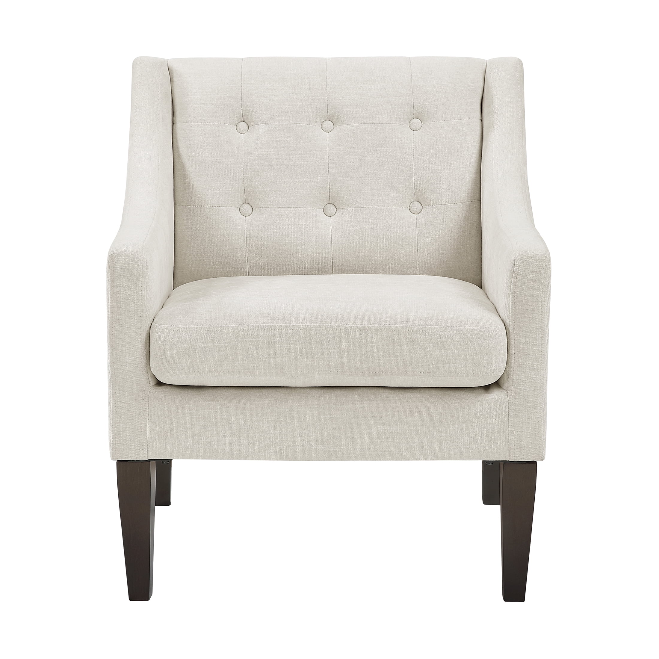 OakvillePark Solmera Textured Fabric Accent Chair, Beige