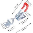 thumbnail image 3 of Piece Metal Lever Latch Adjustable Toggle Lever 220Lbs, 3 of 5