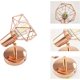 thumbnail image 4 of Luz de pared LED Rose Shade Metal Cage Lámpara de pared Zócalo TUNC Sencillez, 4 of 5