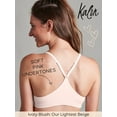 thumbnail image 3 of Kalon Women 4 Pack Racerback Sports Bra V Neck, 3 of 4