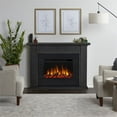 thumbnail image 2 of Real Flame Tejon 52" Slim Solid Wood and Glass Electric Fireplace in Gray Finish, 2 of 13