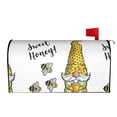 thumbnail image 2 of Bingfone Gnome Sweet Honey Magnetic Mailbox Cover Standard Size for Garden Yard Outdoor Decorations-25.5x21 in, 2 of 9