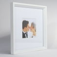 thumbnail image 2 of Lawrence Frames 5x5 Wide Border Matted Frame - Gallery White 10x10, 2 of 3