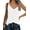 Pure White, variant on Zeagoo Womens V Neck Cami Tank Top Strap Sleeveless T Shirt Casual Loose Cotton Vest Blouse