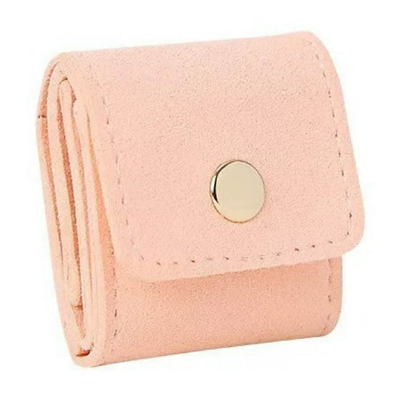 Mini Travel Jewelry Organizer Bag Portable Cosmetic Storage Pouch For Earrings Rings Necklaces Accessories Compact Durable Lightweight