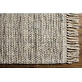 thumbnail image 7 of Hauteloom Amiel Wool Living Room, Bedroom Area Rug - Contemporary - Light Slate, Black, Mustard - 2' x 3', 7 of 7