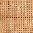 thumbnail image 6 of bali & pari Caspia Rattan and Mahogany wood Mid-Century Dining Chairs, Set of 2, Natural Brown, 6 of 8
