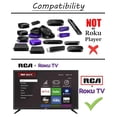 thumbnail image 3 of RCA Replacement ROKU TV Remote w/Volume Control & TV Power Button for All RCA Roku Built-in TV.NO Pairing!, 3 of 7