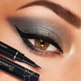 thumbnail image 2 of Lápiz Delineador de ojos líquido mate, ultrafino, resistente al agua, duradero, no florece, fácil de colorear, negro, herramienta de maquillaje （C01, 2 of 5