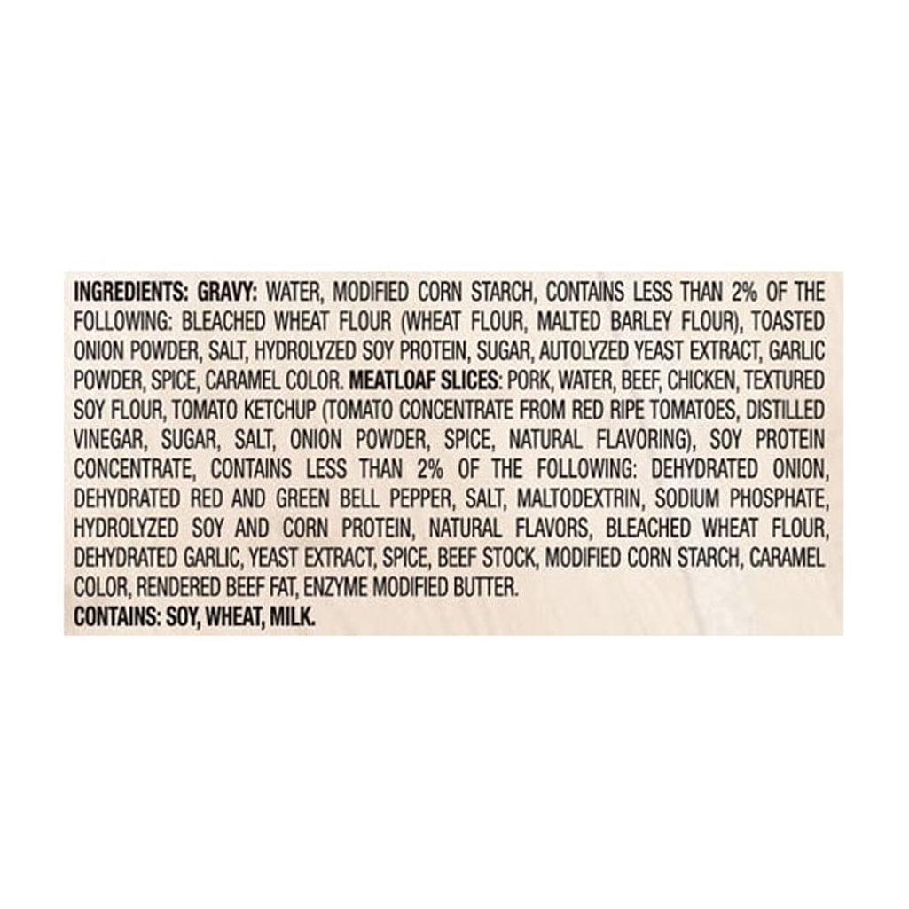 On-Cor® Home Style Gravy & Meatloaf Slices, 24 oz. Box