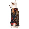 thumbnail image 1 of Balery Fiery Floral Pattern Sudadera con Capucha para Perros Pequeños – Ropa para Mascotas, Disfraz para Perros y Gatos, Ideal para Fiestas y Cosplay-Medium, 1 of 7