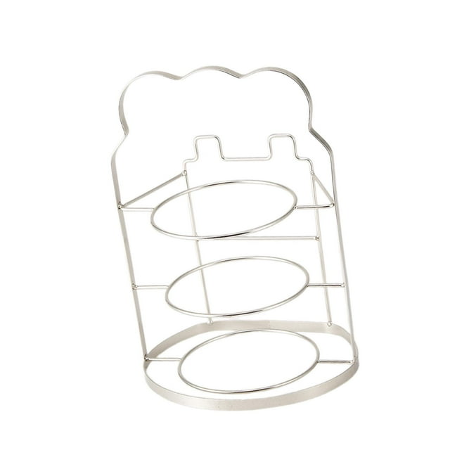 Estante de preparación de alimentos, soporte para platos de comida, multifuncional, de varios niveles, para cocina Argenta 3 Capas