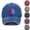 Blue, variant on Sun Hats for Women, Washed Distressed Denim Baseball Dad Cap, Retro Soft Top Machine Washable Sun Protection Trucker Hat for Spring Summer Outdoor Use RD2