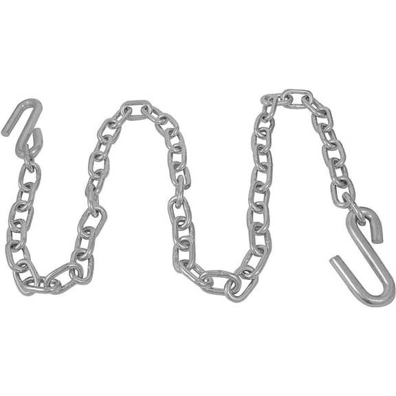 1 pack-Attwood 11011-7 Trailer Safety Chain, 51" Length, 3,500 Lbs
