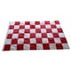 thumbnail image 5 of Bandera de cuadros roja y blanca Macarena duradera con ojales banderas a cuadros, 5 of 8
