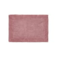 thumbnail image 2 of Better Trends 17" x 24" Premium Bathroom Rugs 100% Cotton Soft Reversible Tufted Bath Mat Water Absorbent Bath Rug Ideal for Bathroom Shower and Tub Use (Pink) Edge Collection, 2 of 4