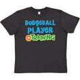 thumbnail image 3 of Inktastic Dodgeball player in training Youth T-Shirt, 3 of 5