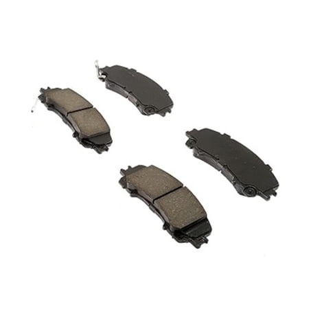 KarParts360 For Nissan Rogue 2014 15 16 17 18 2019 Disc Brake Pads | Front | Ceramic Friction Material | Low Dust Rating | With Mechanical Wear Sensor/Shims/Clips/Slot
