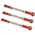 thumbnail image 3 of 6Pcs 88mm Aluminum Alloy Adjustable Push RodsTurnbuckle Rod Linkage Accessories for RC Car Models, 3 of 7