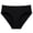 Black, variant on Gkeoshab Women's Cotton Underwear High Waist Womens Abdominal Low Waist Seamless Elastic T Pants Seamless Solid Color Waist Thin Panties