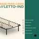 thumbnail image 2 of Mubson Base para Cama Individual de Alta Resistencia. Soporte para Cama Letto, 2 of 5
