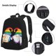 thumbnail image 3 of Fotbe Happy Pride Gnome Set Escolar 3 en 1 para Niños - Mochila Duradera con Lonchera Aislante y Estuche para Lápices - Mochila Escolar para Niños y Niñas, 3 of 7
