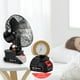 thumbnail image 4 of Ventilador portátil de 8 pulgadas, 2 velocidades, alta potencia, bajo ruido, ventiladores de escritorio para exteriores Tmvgtek Oficina Multiescena Multifunción, 4 of 6