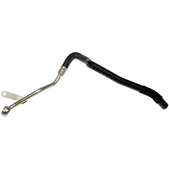 Dorman 667-315 Turbocharger Coolant Line for Specific Audi / Volkswagen Models, Black; Natural