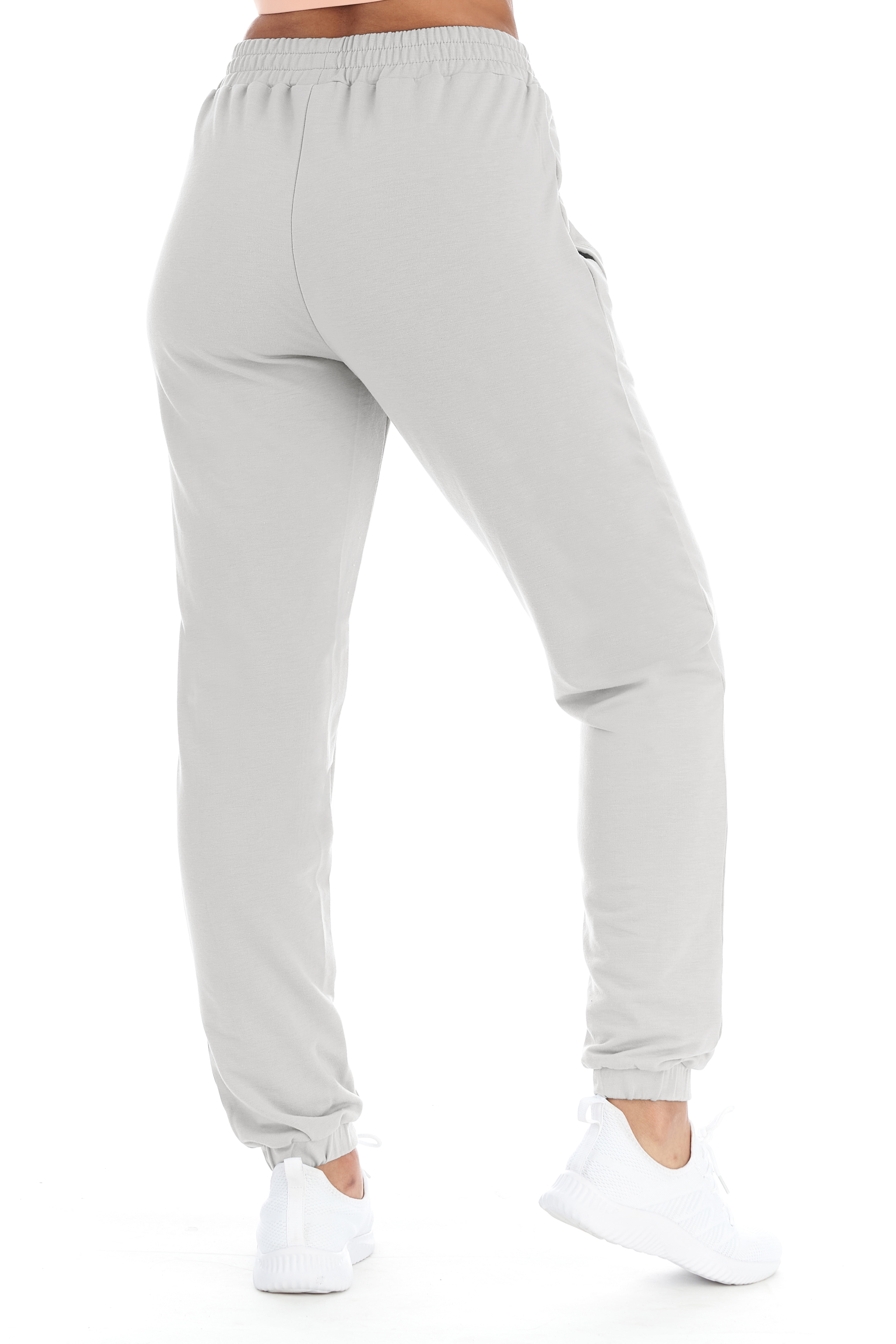Women's Athleisure Fleece Jogger Sweatpants With Pockets