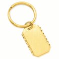 thumbnail image 1 of Gold Plated Kelly Waters Swiss Cut Edge Key Band Ring Size, 1 of 6
